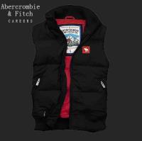 heren abercrombie fitch bodywarmer moose logo zwart rood Winkel Tilburg bjdbl720